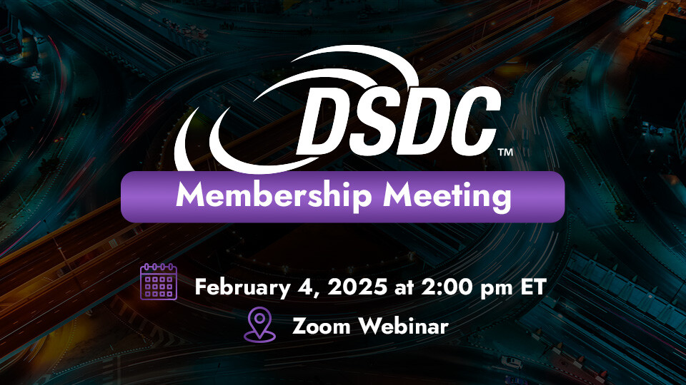 DSDC Membership Meeting Recording